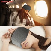 light breathable shade travel mask Oversized eye cotton