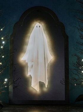 跨境Halloween decoration ghost mirror 万圣节幽灵镜子装饰摆件