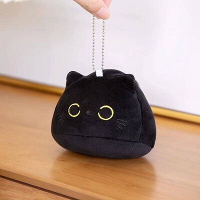 Cuddly Kitten Plushie Toy Soft Round Animal Balls Lovely Dol