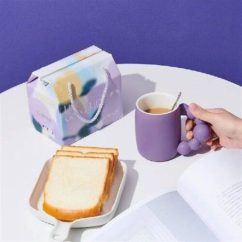 Handle coffee cup gift boxed souvenir net celebrity ins