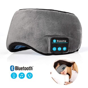 Sleeping Sleep Headphones Mask Blue Eye Bluetooth