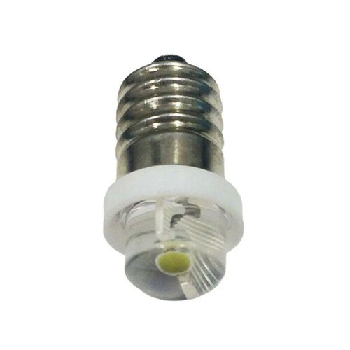 Replacement Bulb 3V 4.5V 6V 0.5W 6000K White LED E10 For Soc