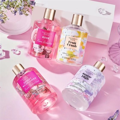Victoria fragrance shower gel lasting fragrance secret langu