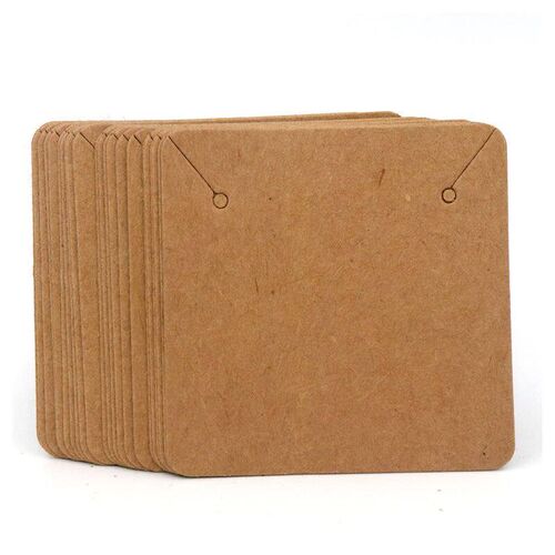 50pcs 5*5cm Colorful Square Blank Kraft Black White Paper Je