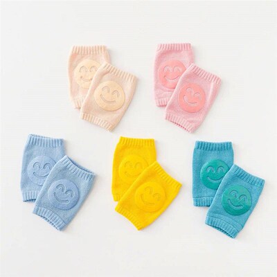 1 Pair Baby Knee Pad Kids Leg Warmers Safety Crawling Elbow