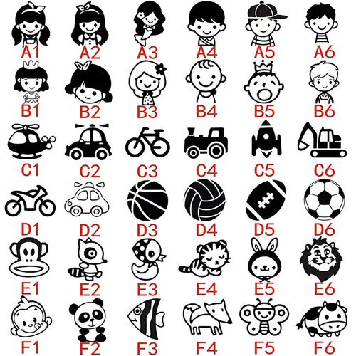 Childrens Name Seal Custom Students Name Stamp Kindergarte