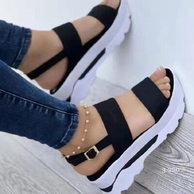 Women Sandals Lightweight Wedges Shoes For Women Summer Sand