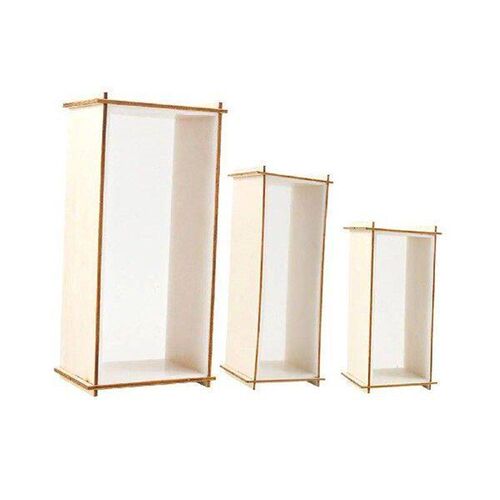 3Pcs Rectangle Silicone Mould Resin Casting DIY Epoxy for