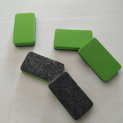 Mini EVA Felt Fluffy Whiteboard Eraser Mini Square Whiteboar