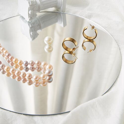 Acrylic Mirror Board Cosmetics Photography Backdrops Birthda