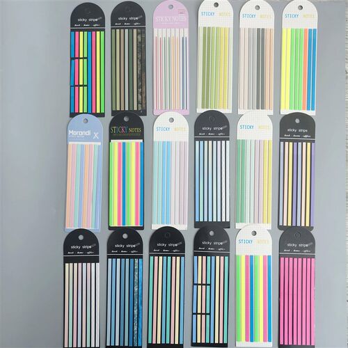 160 Sheets Transparent Sticky Notes Self-Adhesive Reading An