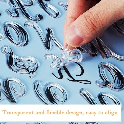Cake Decorating Tools Alphabet Fondant Cake Stamp Silicone