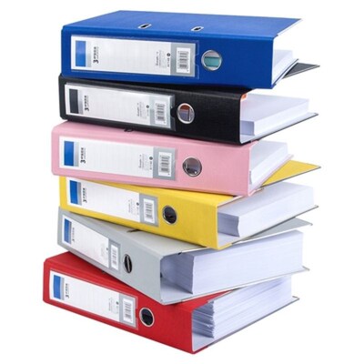 Quick fishing clip punching folder A4 loose-leaf quick labo