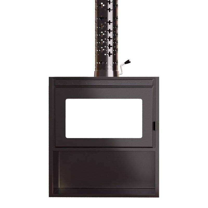 真火壁炉木柴家用室内农村别墅民宿燃木柴冬天柴火取暖器烧柴火炉