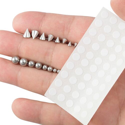 Sticker Fake Belly Eyebrow Lip Piercing Stud Non Piercied Ea