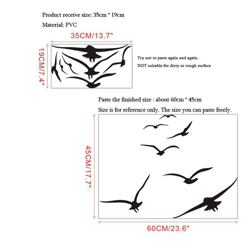 HonC A Flock Of Seabirds Wall ers Living Room Bedroom Home B