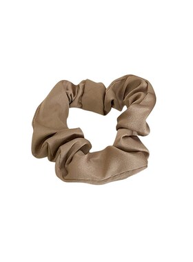 French Style Satin Small Bow Hair Tie for Women HighClass Hi