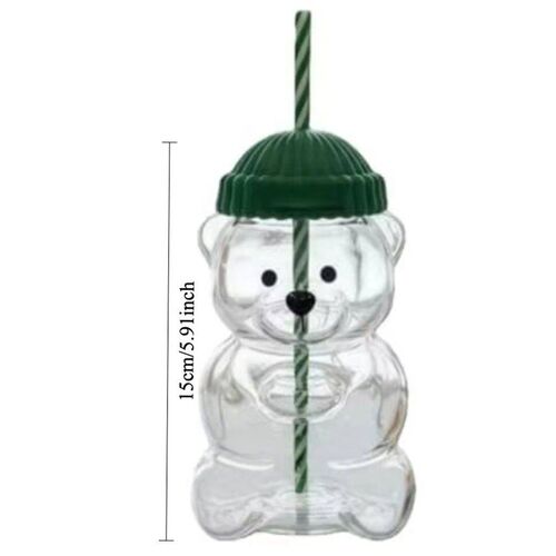 2025 New 500ML Cartoon Bear Shaped Coffee Mug Cute Bear Mug