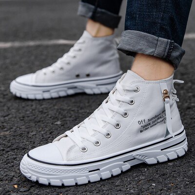 Fashion Men Thick Bottom Breathable Mesh Shoes Shallow DAD C
