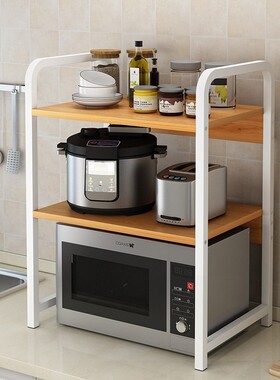 Kitchen shelf microwave shelf kitchen supplies oven shelf