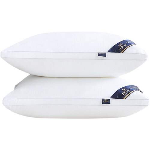 2PCS Hilton Hotel pillow Five star hotel bed soft sleep
