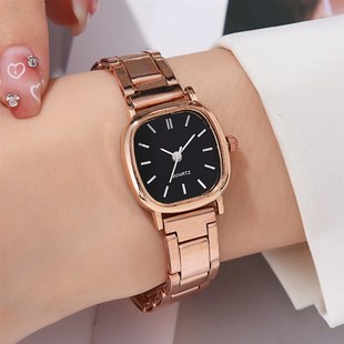 New Women Watches Gold Silver Ladies Bracelet Watch Womens Q