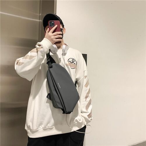 sling bag men Shoulder bags crossbody daily bag休闲单肩胸包