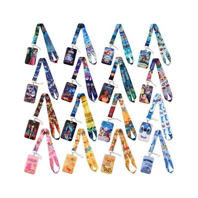 YQ317  Lanyard Pooh Bear Phone Rope Toy Story ID Card Badge