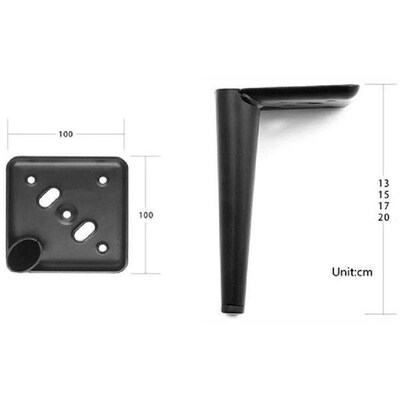 2Pcs Furniture Legs Sofa Chair Feet Cupboard Cabinet Foot