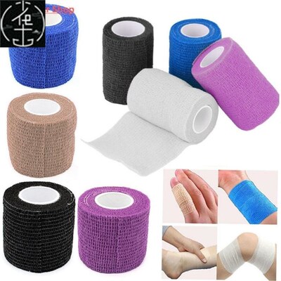 Colorful Sport Self Adhesive Elastic Bandage Wrap Tape 4.5m
