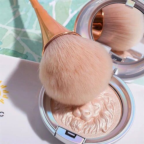 1pc Glitter Powder Professional Brush Big Size Soft Fluffy N