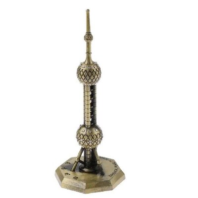 Souvenir Building Metal Shanghai Oriental Pearl  Tower