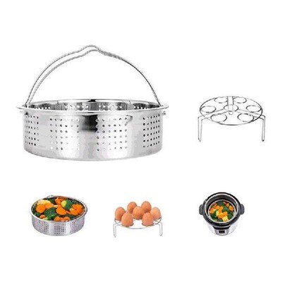 Multifunctional Pressure Cooker Steamer Egg Rack Tray