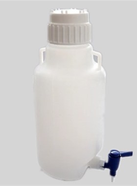 水瓶塑料瓶00ml下口瓶 00毫升大容量瓶5L瓶 实验室耗材带水龙