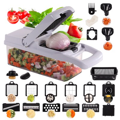 Vegetable Cutter Dicing Slicer Fruit Potato Cheese Grater