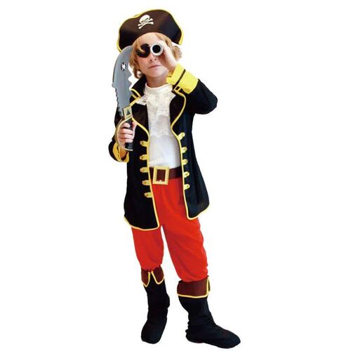 Halloween Costumes Kids Boys Pirate Costume Children Captain