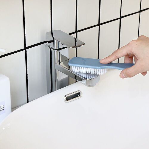 Nordic Soft Wool Small Shoe Brush Plastic Brush Multifunctio