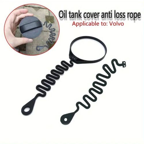 Car Fuel Cap Anti-shedding Cord Fuel Cap with Buckle Cord 31