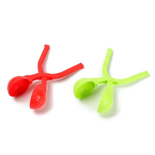 1Pc Random Color Winter Plastic Snowball Maker Clip Outdoor