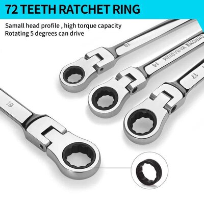 Multitool Wrench Ratchet Spanners Hand Tools Wrench Set Univ