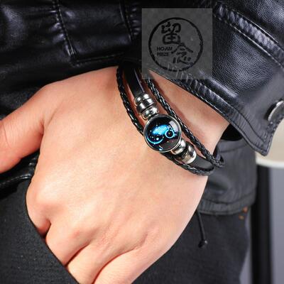 。Starry sky luminous brlet brlet twelve constellations cowh