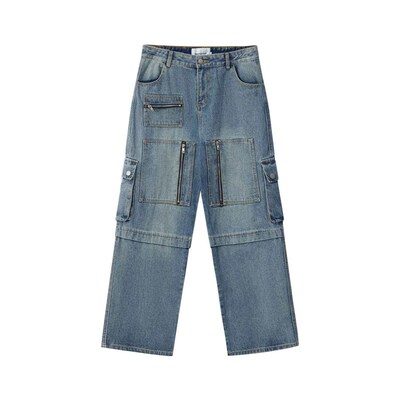MADEEXteME Steet Gender-Free Retro Washed Old Heavy Spring a