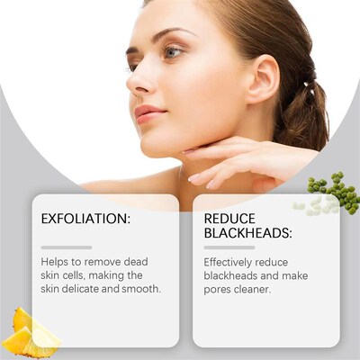 Enzyme Face Powder Wash Skin Oil Control Clean Facial Pores