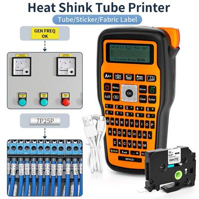 E1000PRO Tube Label Printer er Label Printer & Label Tape 12