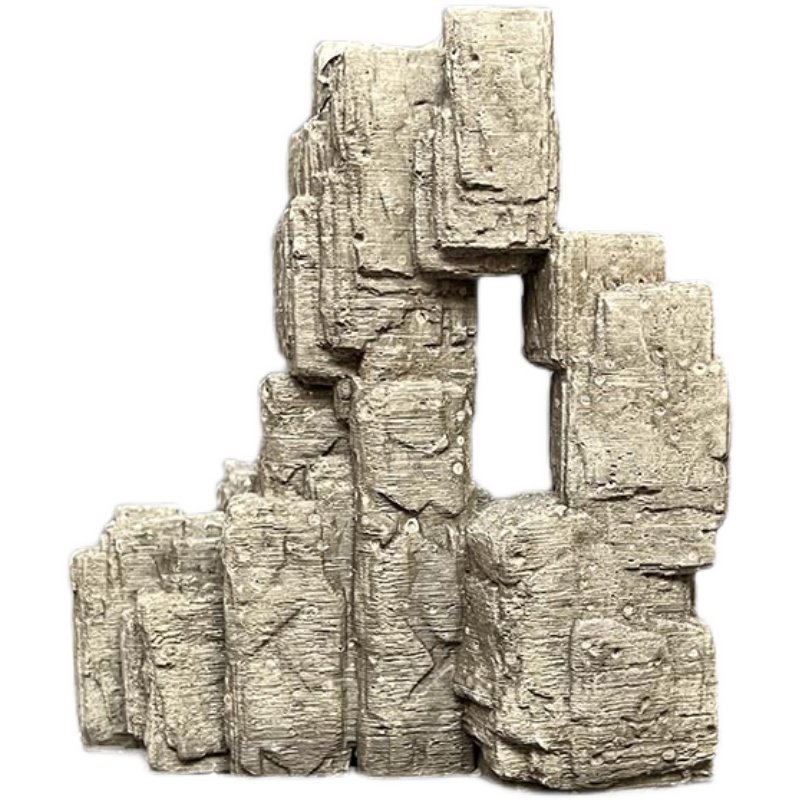 冬官手作 鱼缸造景家居摆件布景微景观废墟叠石假山石山水泥,家居饰品,装饰摆件,淘宝优惠券,粉丝福利购,淘宝优惠卷