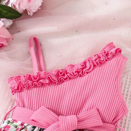 Dress For Kids 1 - 6 Years old Birthday Summer Ruffles Flora
