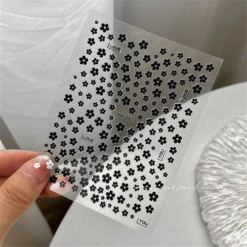 Easy To Apply Adhesive Patch Fashionable Five-petal Flower N