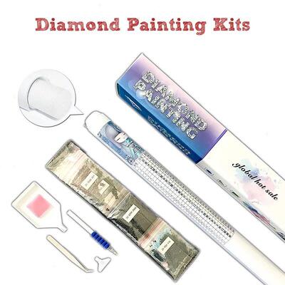 5D DIY Diamond Painting Kit Paint animal dog cat tiger rabbi