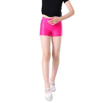 Girls Dance Shorts Pants High Sretch Kids Dance Training Pan