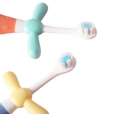 1Pcs Kids Toothbrushes Cute Dinosaur Shape Kids Boys Girls C